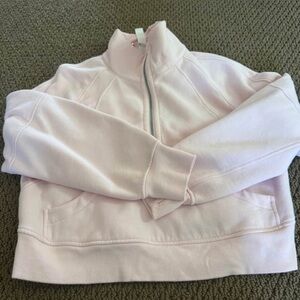 Lululemon Athletica Pink Half-Zip Pullover